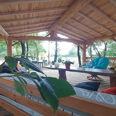 Domaine Erras Le Colibri Ferienhaus Queyrac